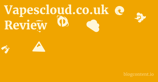 Vapescloud.co.uk Review 1 by Partners