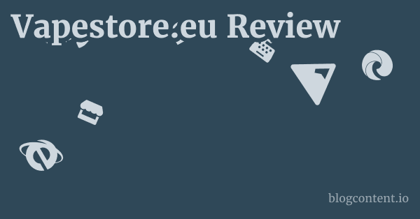 Vapestore.eu Review 1 by Partners