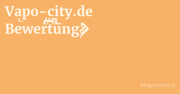 Vapo-city.de Bewertung 1 by Partners