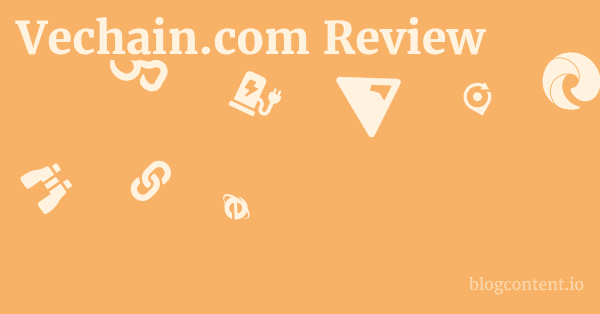 Vechain.com Review 1 by Partners