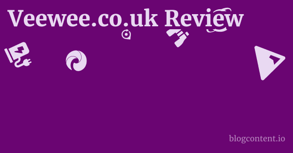 Veewee.co.uk Review 1 by Partners