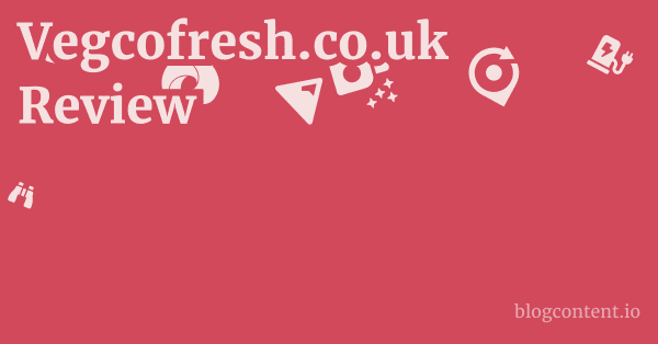 Vegcofresh.co.uk Review 1 by Partners