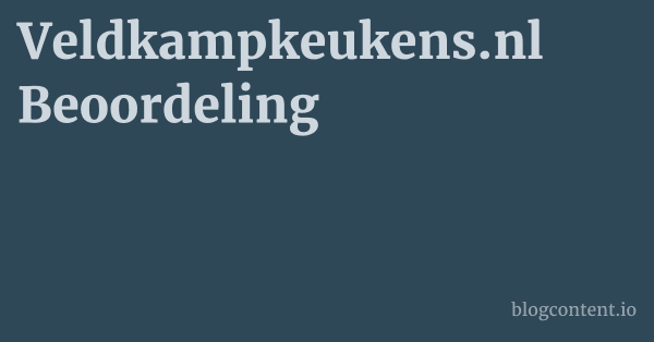 Veldkampkeukens.nl Beoordeling 1 by Partners