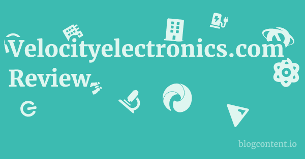 Velocityelectronics.com Review 1 by Partners