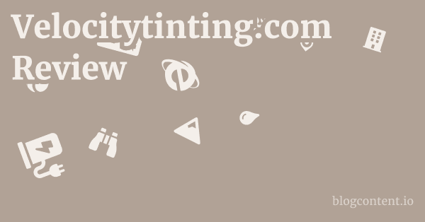 Velocitytinting.com Review 1 by Partners