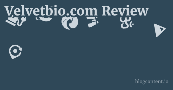 Velvetbio.com Review 1 by Partners