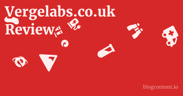 Vergelabs.co.uk Review 1 by Partners