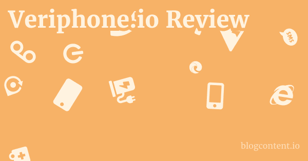 Veriphone.io Review 1 by Partners