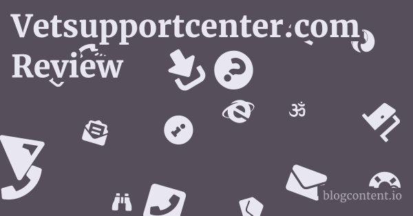 Vetsupportcenter.com Review 1 by Partners