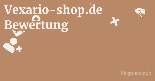 Vexario-shop.de Bewertung 1 by Partners