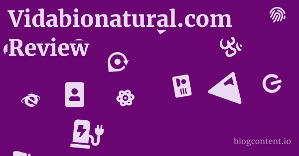 Vidabionatural.com Review 1 by Partners