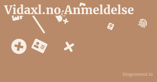 Vidaxl.no Anmeldelse 1 by Partners