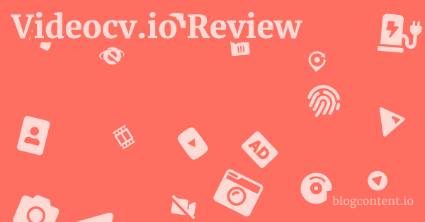 Videocv.io Review 1 by Partners