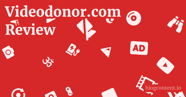 Videodonor.com Review 1 by Partners