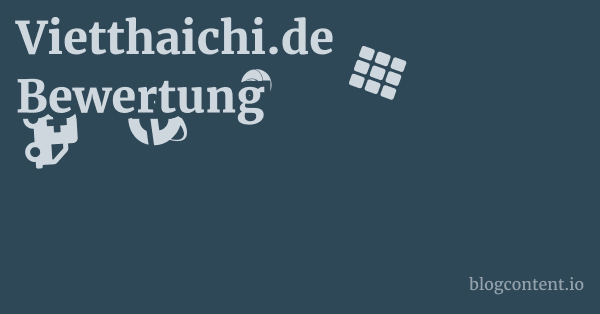 Vietthaichi.de Bewertung 1 by Partners