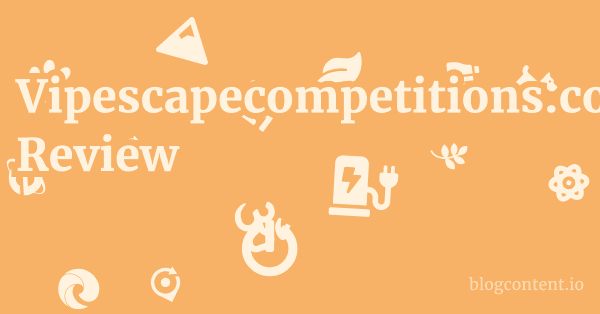 Vipescapecompetitions.com Review 1 by Partners