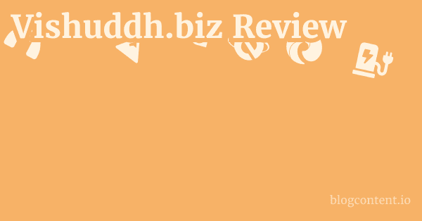 Vishuddh.biz Review 1 by Partners