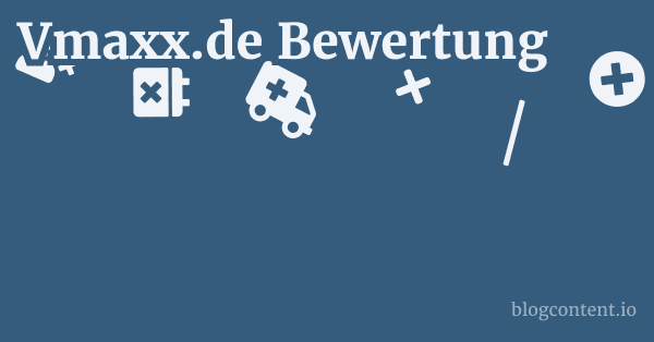 Vmaxx.de Bewertung 1 by Partners