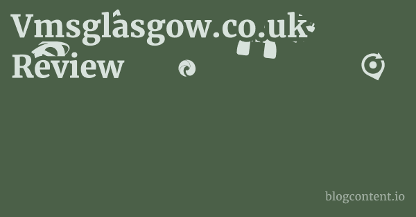 Vmsglasgow.co.uk Review 1 by Partners