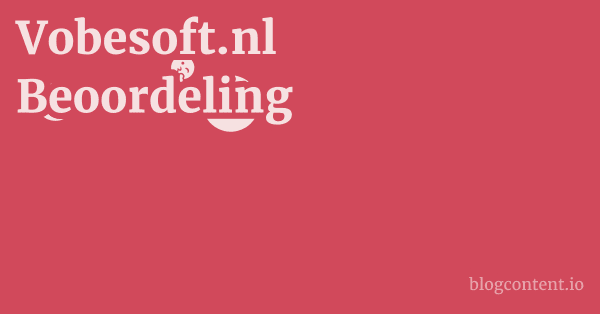 Vobesoft.nl Beoordeling 1 by Partners