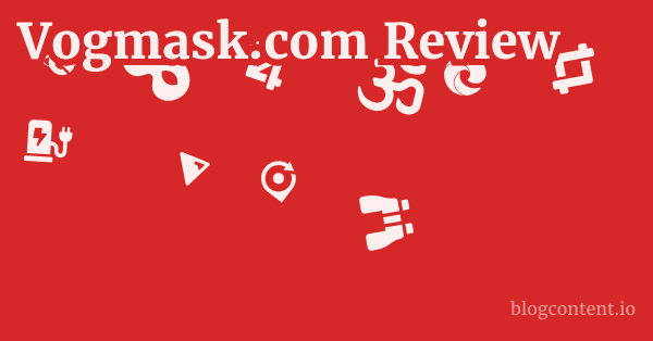 Vogmask.com Review 1 by Partners