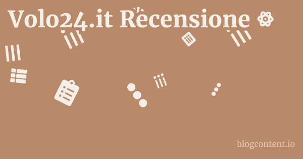 Volo24.it Recensione 1 by Partners