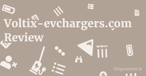 Voltix-evchargers.com Review 1 by Partners