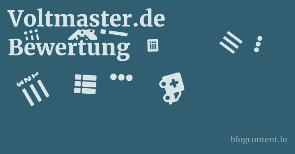 Voltmaster.de Bewertung 1 by Partners