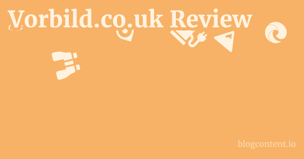 Vorbild.co.uk Review 1 by Partners