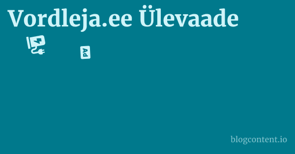 Vordleja.ee Ülevaade 1 by Partners
