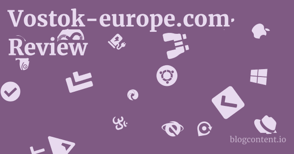 Vostok-europe.com Review 1 by Partners