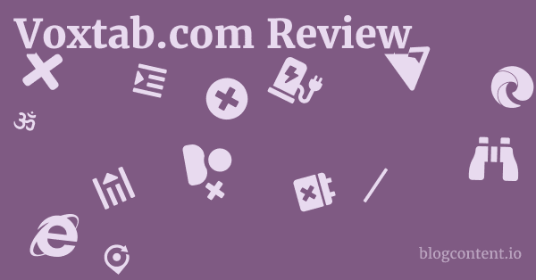 Voxtab.com Review 1 by Partners