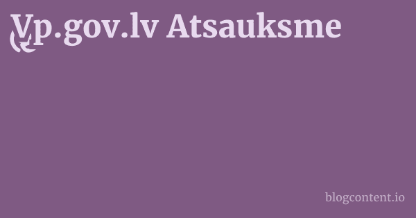 Vp.gov.lv Atsauksme 1 by Partners