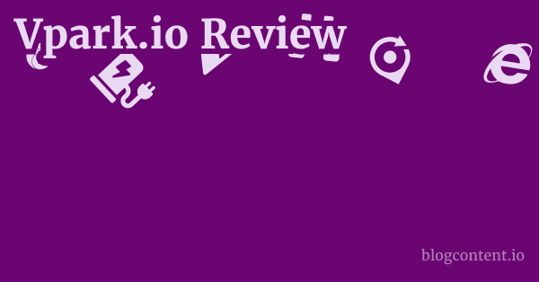 Vpark.io Review 1 by Partners