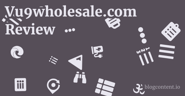 Vu9wholesale.com Review 1 by Partners