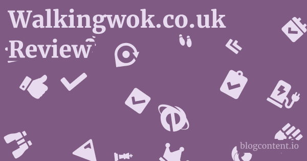 Walkingwok.co.uk Review 1 by Partners