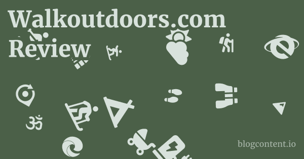 Walkoutdoors.com Review 1 by Partners