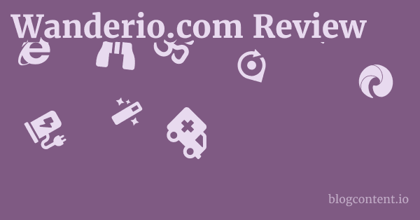 Wanderio.com Review 1 by Partners