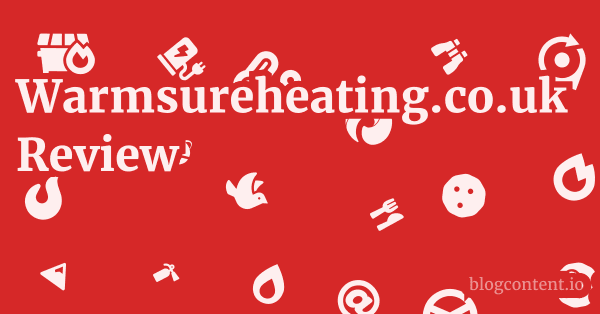 Warmsureheating.co.uk Review 1 by Partners