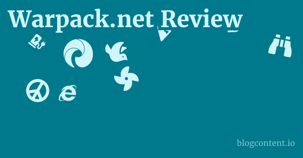 Warpack.net Review 1 by Partners
