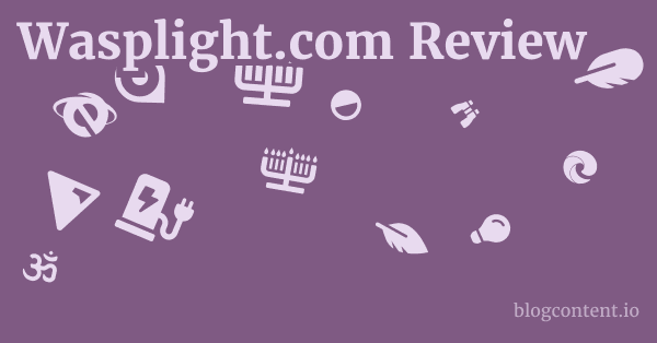 Wasplight.com Review 1 by Partners