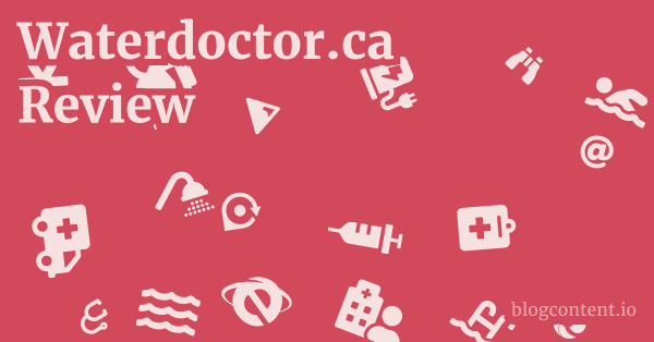 Waterdoctor.ca Review 1 by Partners