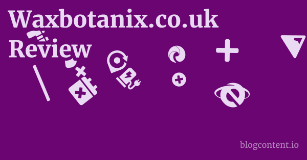 Waxbotanix.co.uk Review 1 by Partners