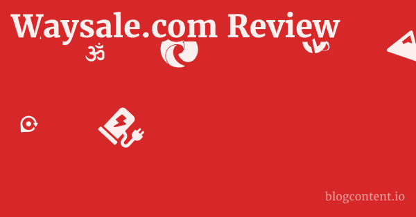Waysale.com Review 1 by Partners