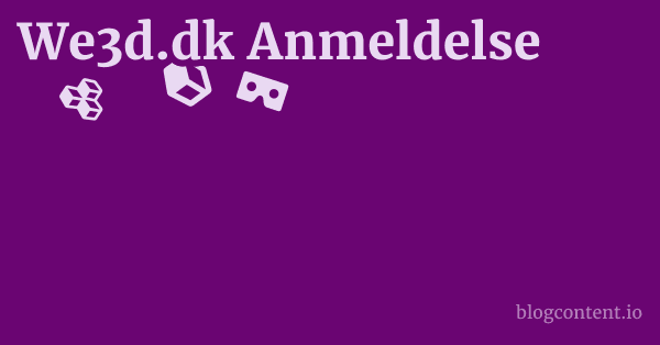 We3d.dk Anmeldelse 1 by Partners