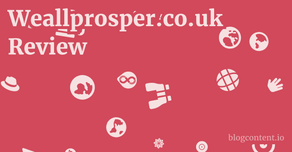 Weallprosper.co.uk Review 1 by Partners