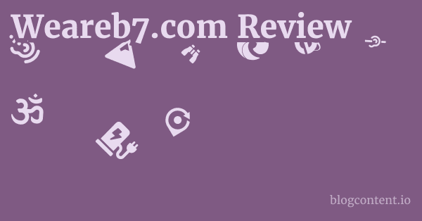 Weareb7.com Review 1 by Partners