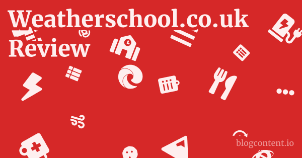 Weatherschool.co.uk Review 1 by Partners