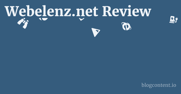 Webelenz.net Review 1 by Partners