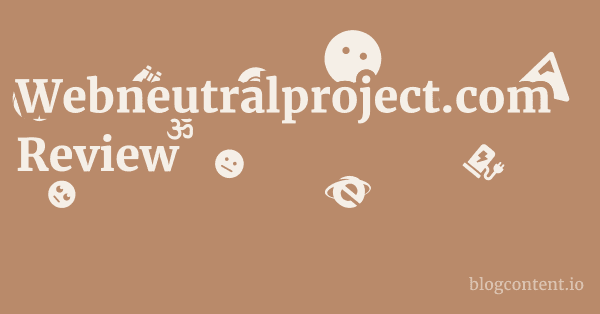 Webneutralproject.com Review 1 by Partners